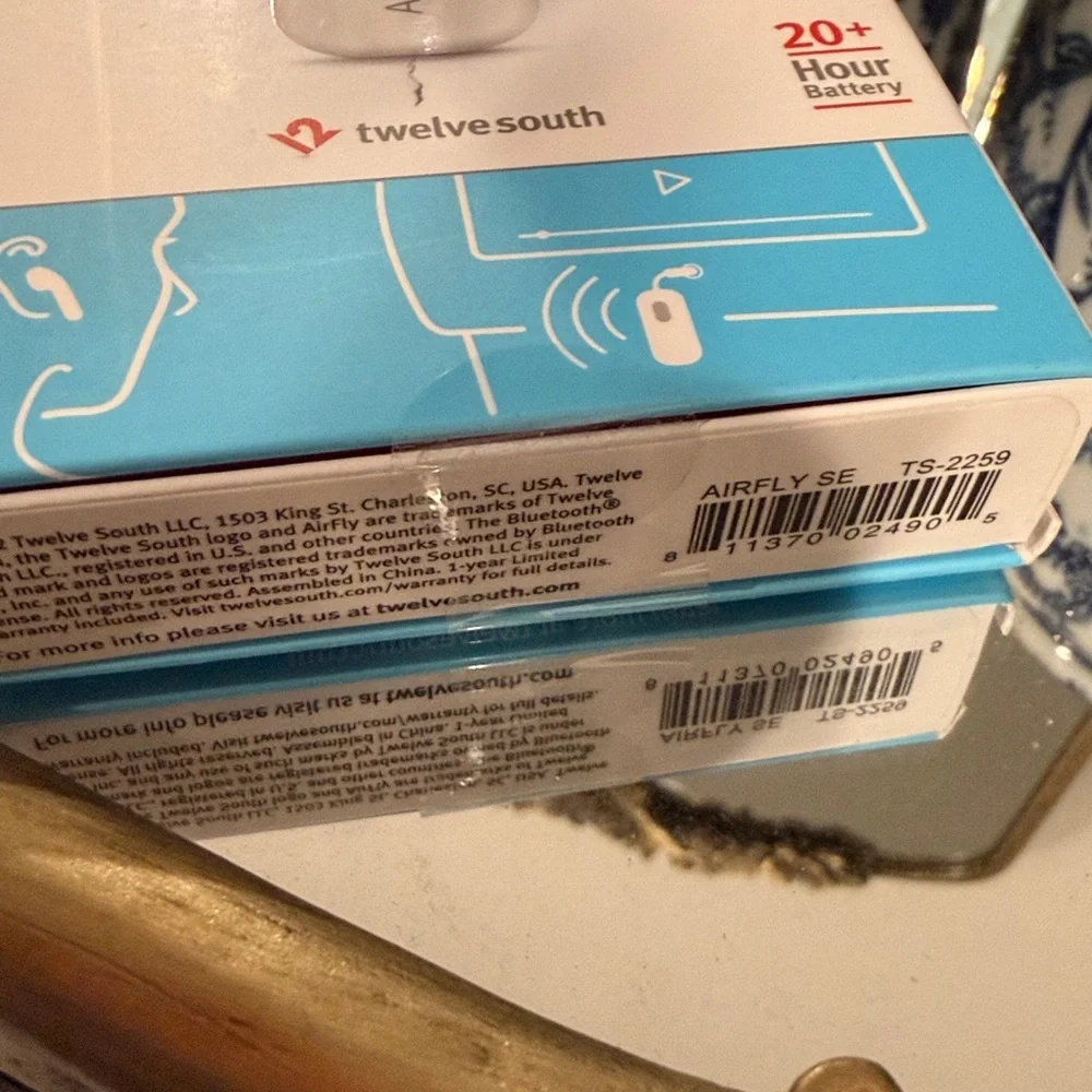 New Airfly SE Twelve South Emitter / Receiver Bluetooth Jack 3.5mm 20h Autonomy